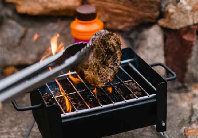 BBQ エリア